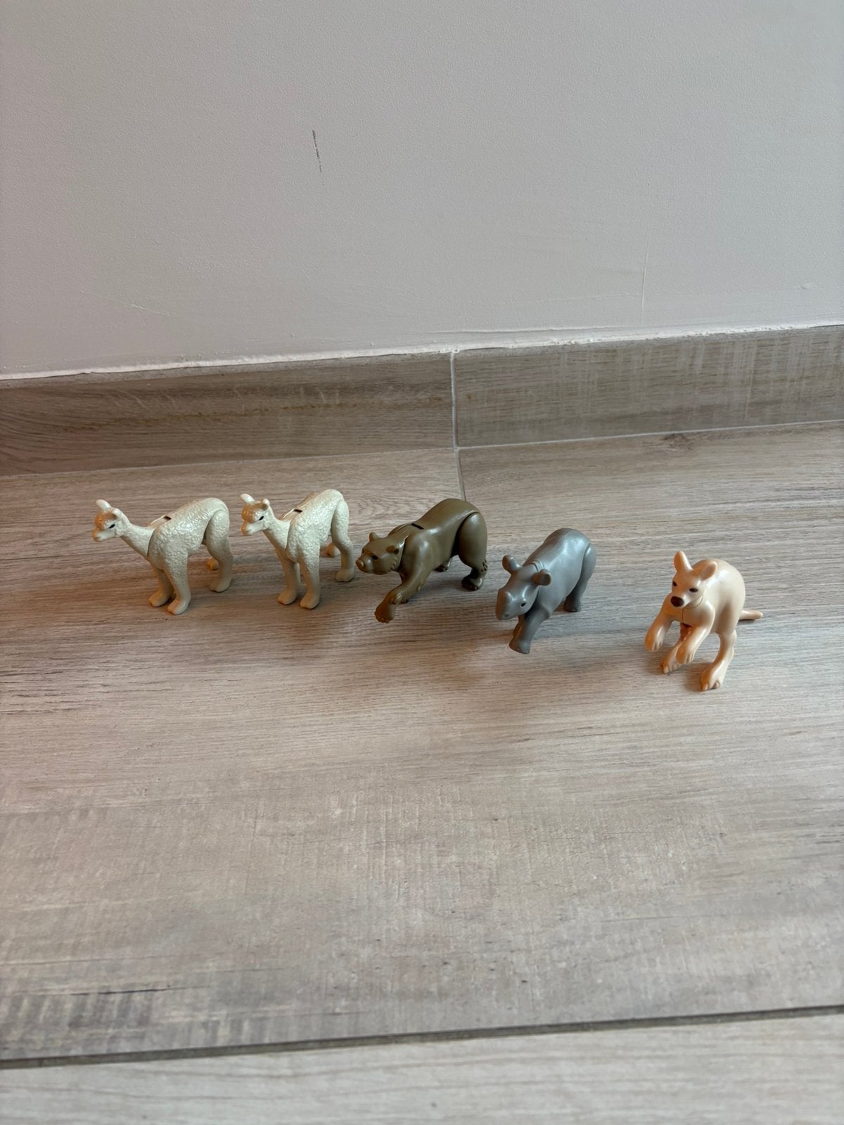 5 playmobil dieren McDonald’s, Ophalen of Verzenden, Gebruikt, Beeldje of Figuurtje