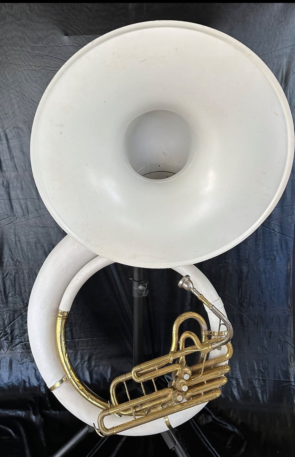 Sousafoon gezocht, Muziek en Instrumenten, Ophalen of Verzenden, Gebruikt, Bes-tuba