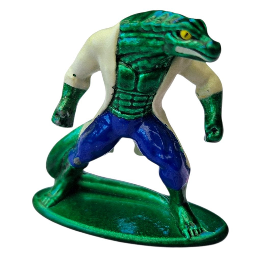 SPIDER-MAN Series 9 JADA NANO Metalfigs MV35 Lizard die-cast, Jada, Ophalen of Verzenden, Xx, Gebruikt