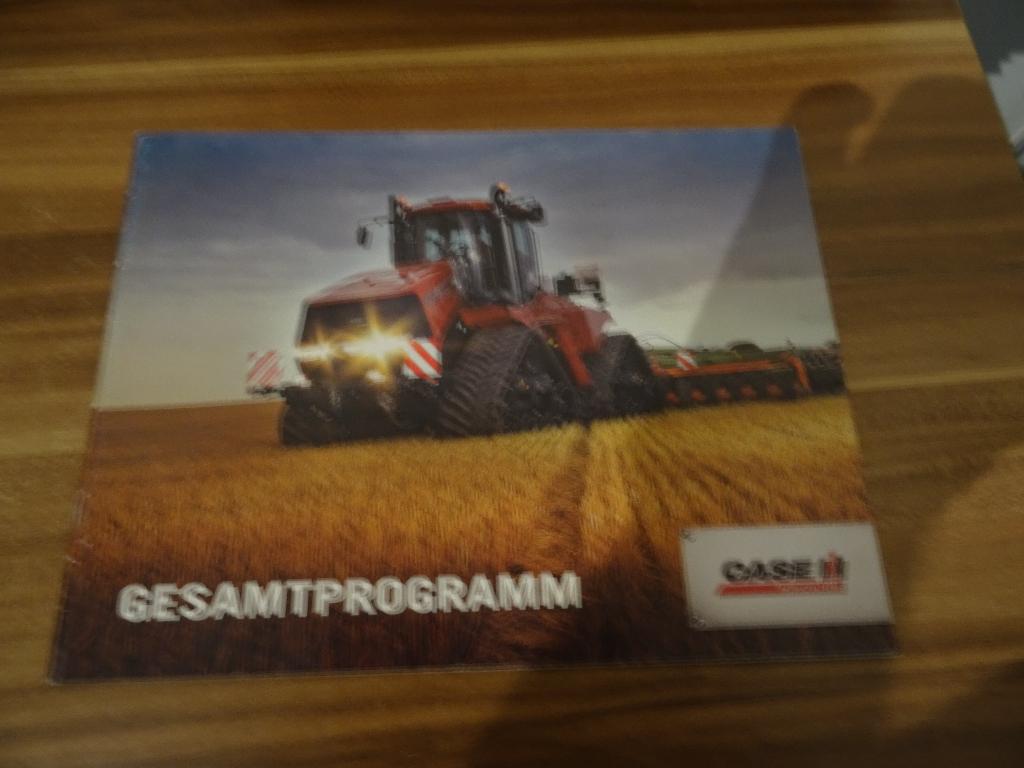 Case Gesamtrprogramm folder, Ophalen of Verzenden, Zo goed als nieuw, Folder