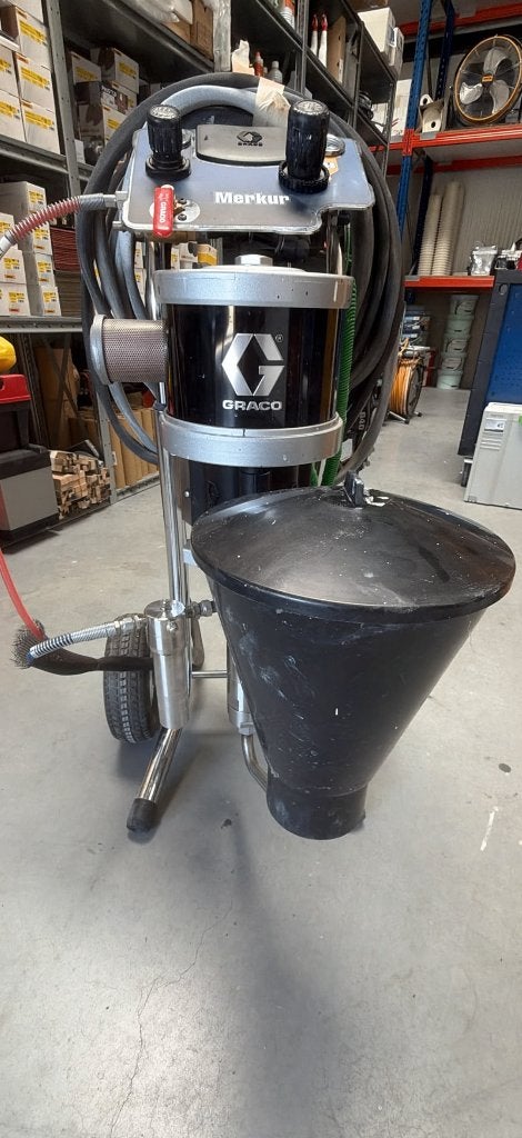 Graco verf pomp, Ophalen of Verzenden, Zo goed als nieuw, Groen