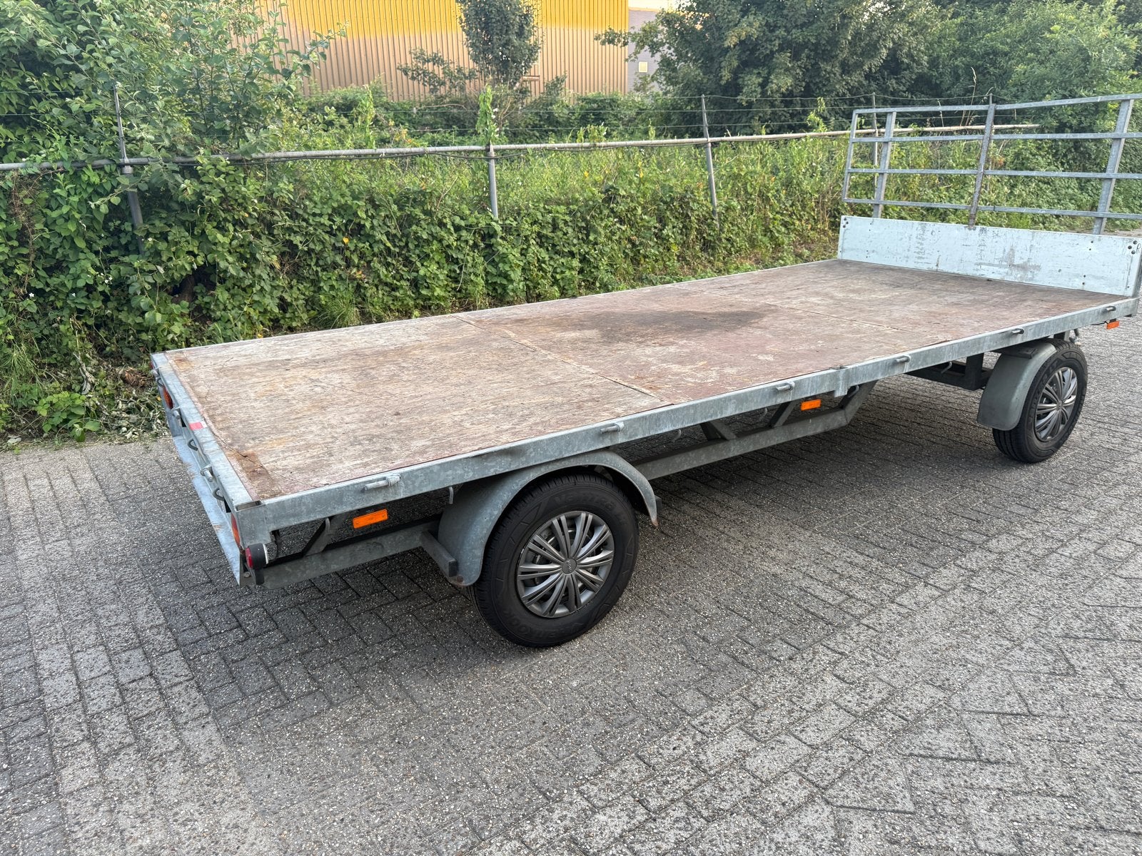 Robuuste Anssems Schamelaanhangwagen - Ideaal voor zware las, Auto diversen, Aanhangers en Bagagewagens, Ophalen, Gebruikt