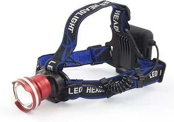 Hoofdlamp LED Cree T6 met Zoom Functie | tot 300m  600 lumen, Ophalen of Verzenden, Nieuw, Batterij