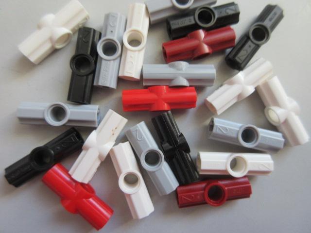 nr. 8446, 20 Technic verbindingen, 32034 Angle #2, Kinderen en Baby's, Speelgoed | Duplo en Lego, Ophalen of Verzenden, Zo goed als nieuw