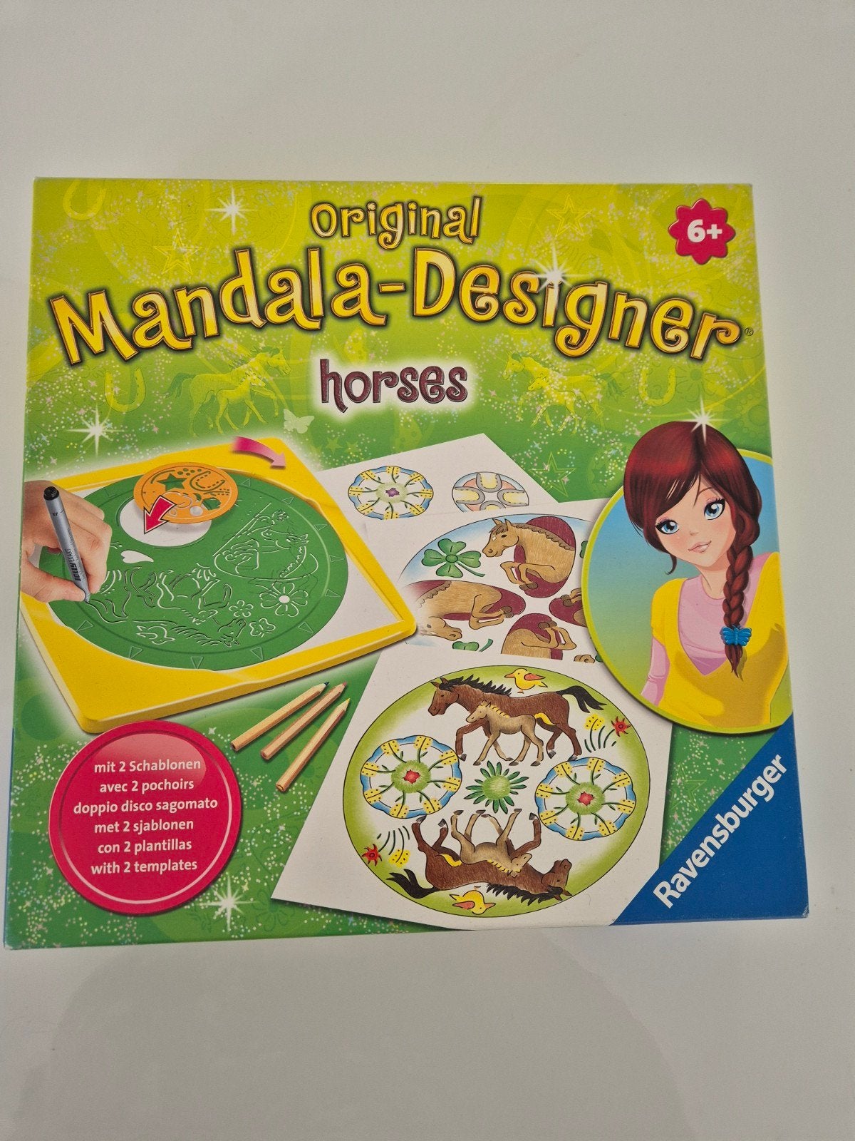 Ravensburger Original Mandala-Designer Paarden, Ophalen of Verzenden, Zo goed als nieuw, Knutselen