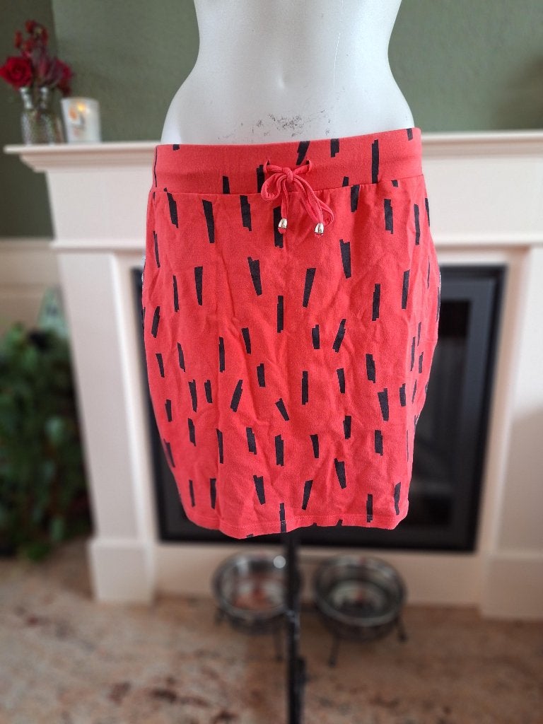 Zoso sportieve roze rode rok XL 42 met blauw, Verzenden, Maat 46/48 (XL) of groter, Knielengte, Roze