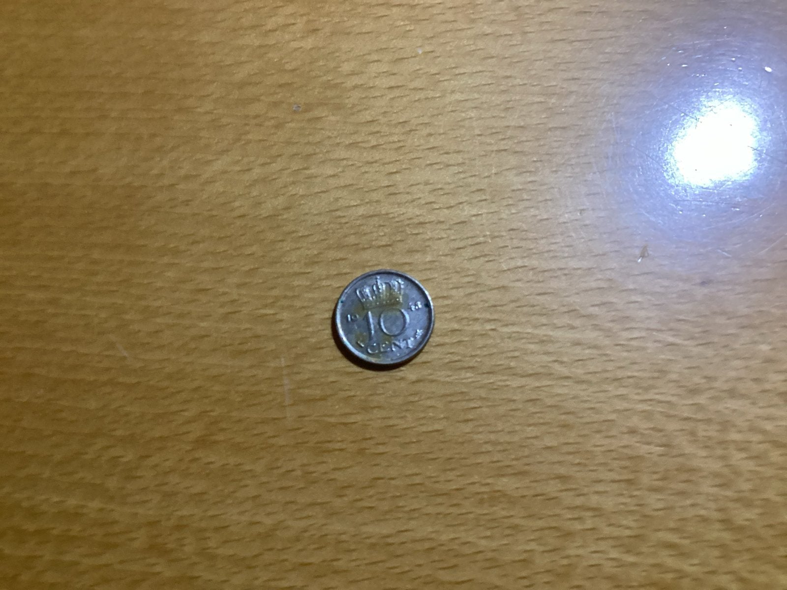 Dubbeltje 1948 Koningin Wilhelmina, Ophalen of Verzenden, Koningin Wilhelmina, 10 cent, Losse munt