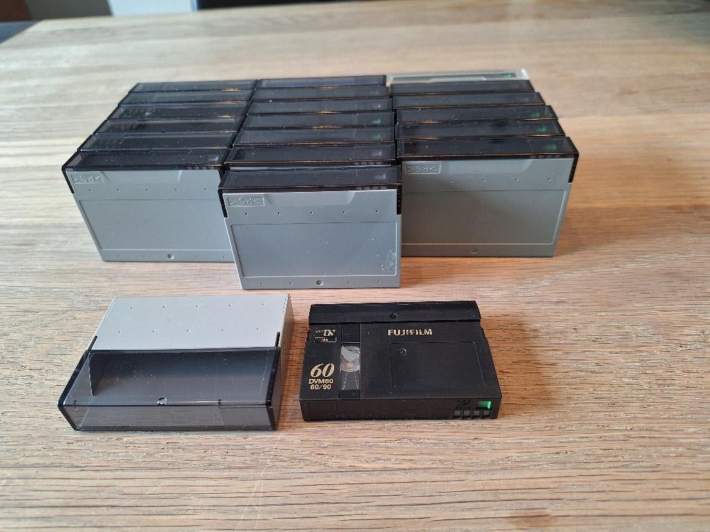 20 Fuji Mini DV Videobandjes - 60 Minuten, Overige merken, Mini dv, Gebruikt, 20x of meer