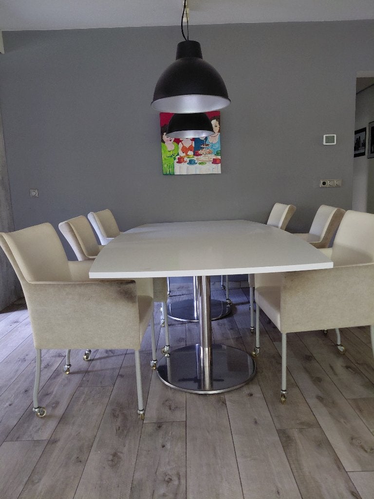 Eettafel, 100 tot 150 cm, 200 cm of meer, Vijf personen of meer, Rechthoekig