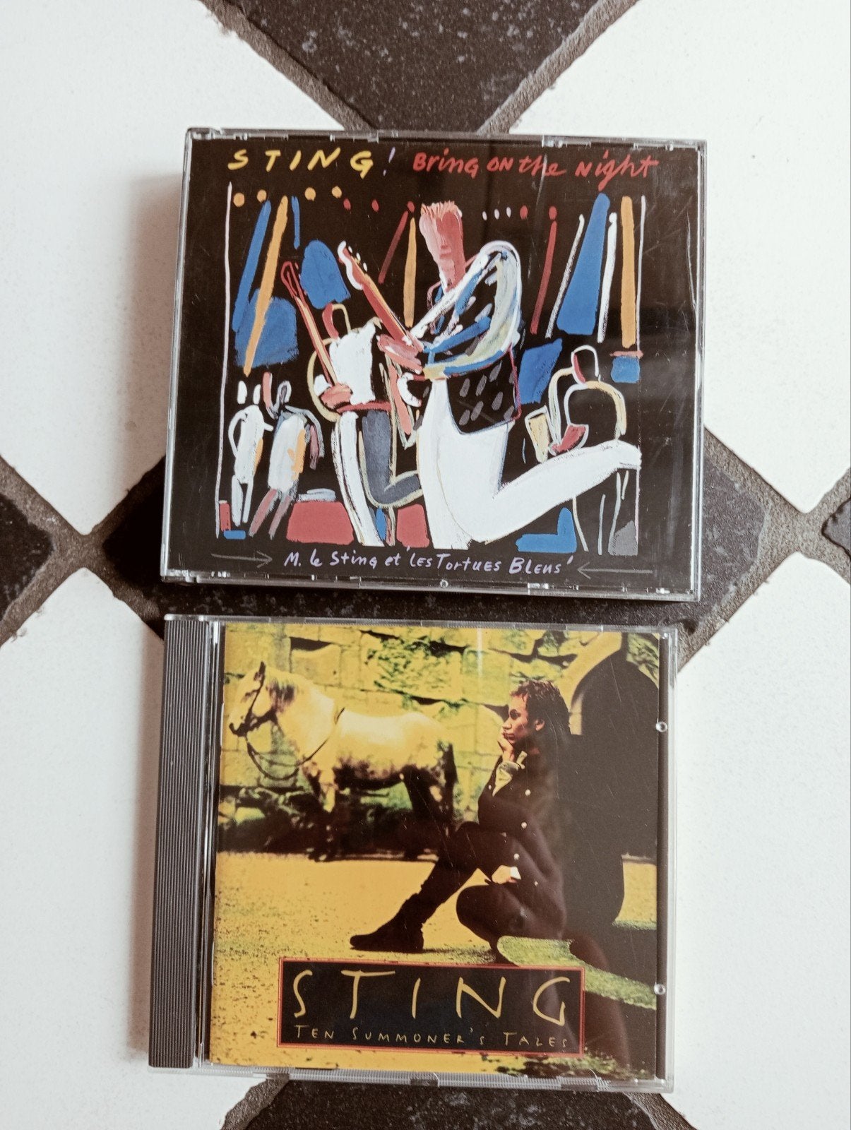 2 cd's van Sting 1986 (dubbel cd) + 1993 prima staat, Ophalen of Verzenden, Zo goed als nieuw, Pop