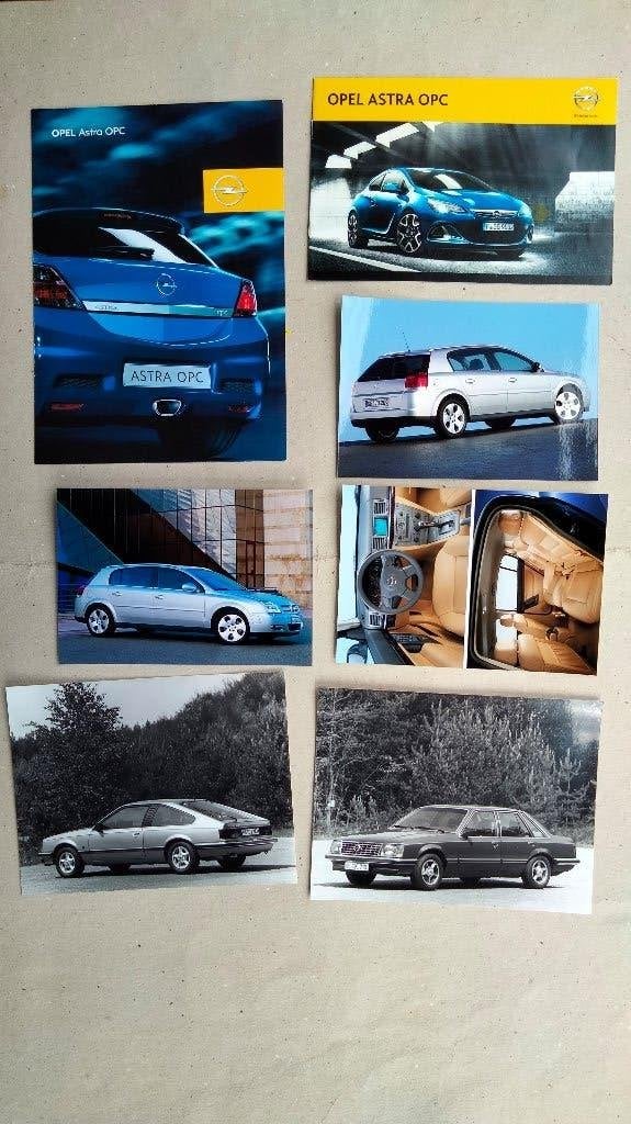 Opel Astra OPC en andere Opel modellen - Brochures/Foto's, Gelezen, Opel, Opel, Ophalen of Verzenden