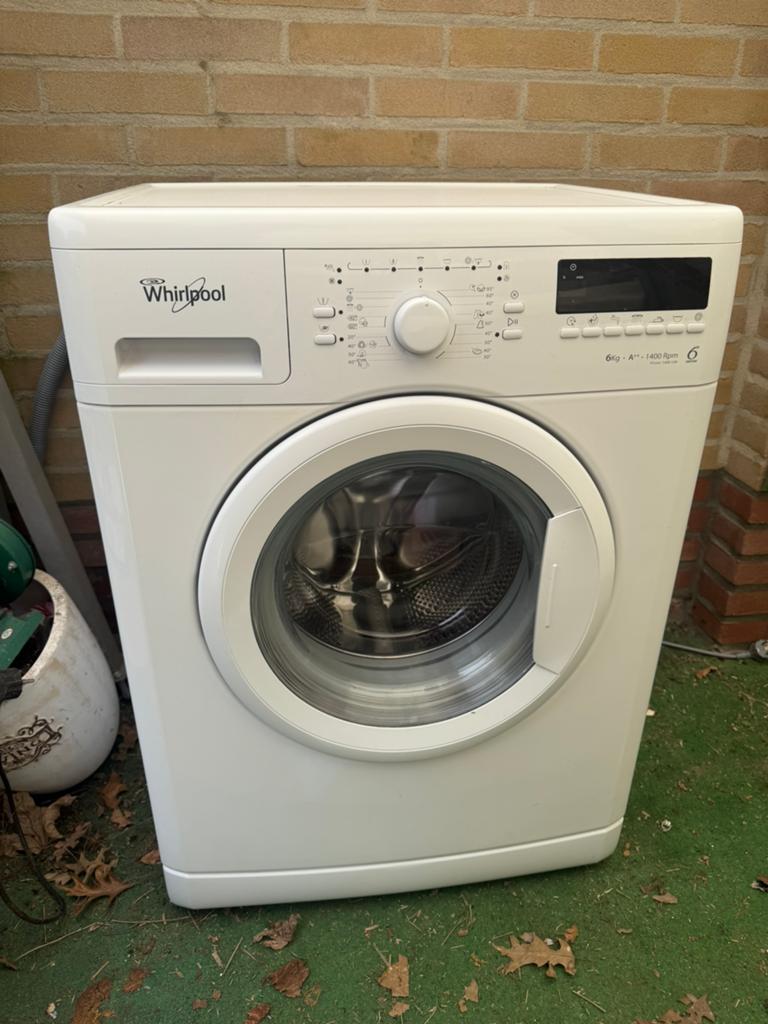 Whirlpool wasmachine, Ophalen, Gebruikt, 85 tot 90 cm, 1200 tot 1600 toeren