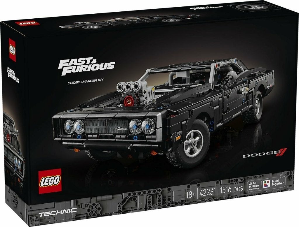 Lego Technic 42231 Fast and Furious Dodge Charger R/T NIEUW, Lego, Lego, Nieuw, ReijnenTrading@outlook.com