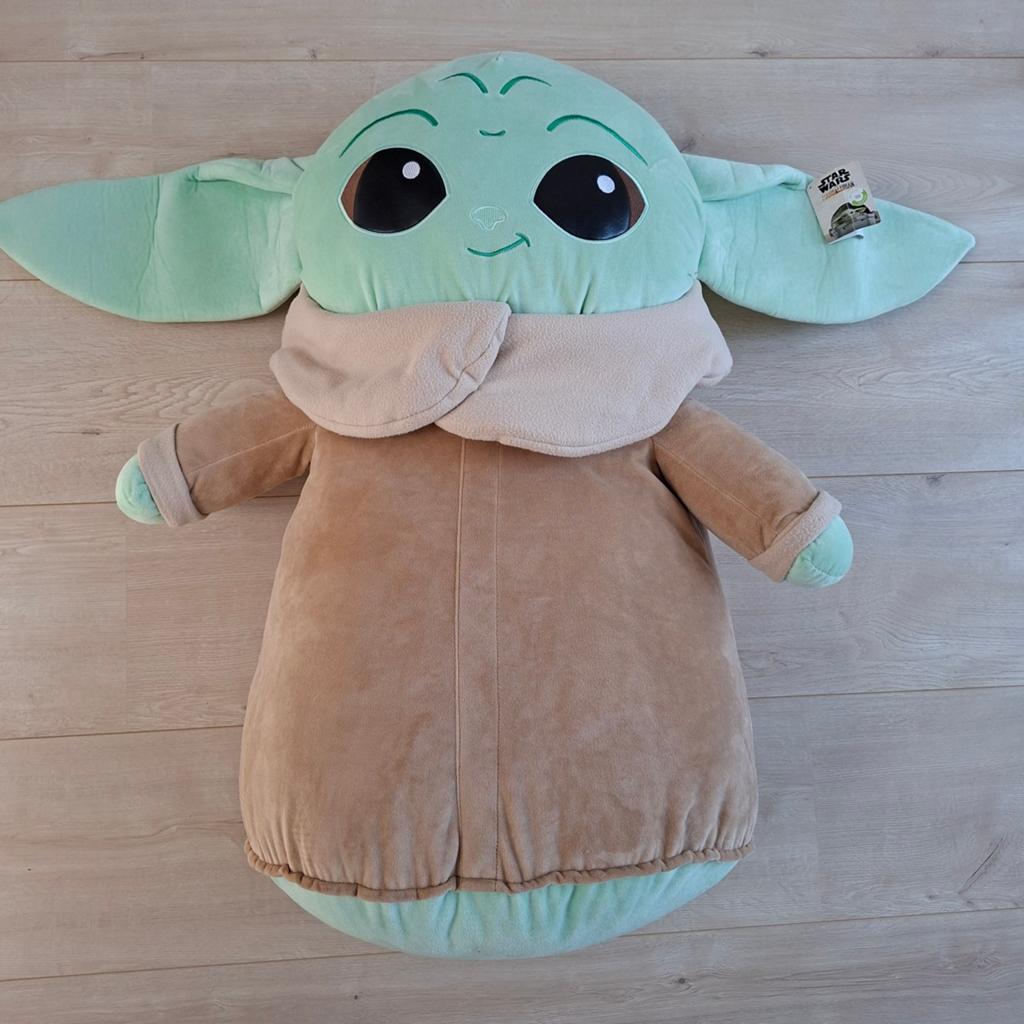 Grote Star Wars Grogu (Baby Yoda) Knuffel - 80 cm, Ophalen, Middelgroot (20 tot 80 cm), Star Wars, Met label