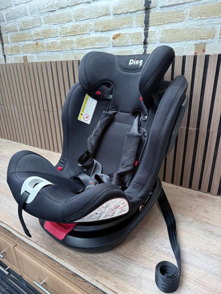 Ding autostoel met Isofix en zijbescherming, Autogordel of Isofix, Gebruikt, Zijbescherming, 9 t/m 36 kg