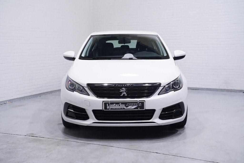 Peugeot 308 1.2 PureTech Blue Lease Navi Clima Apple Carplay, Auto's, Peugeot, Voorwielaandrijving, Stof, Gebruikt, Euro 6