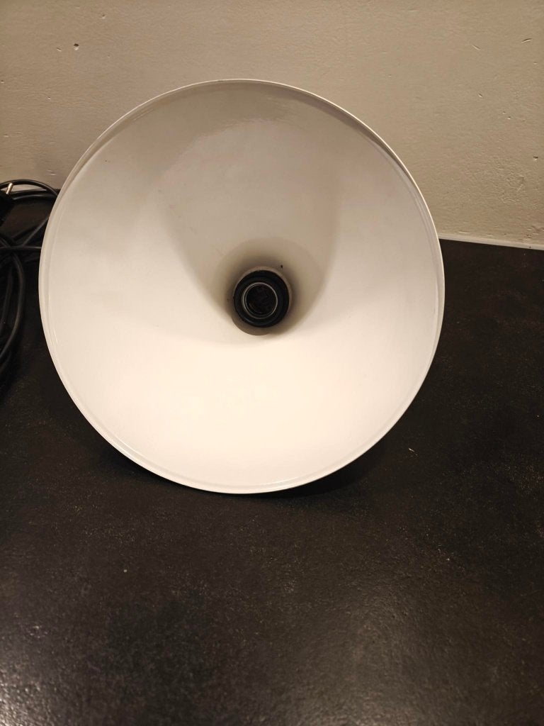 emaille hanglamp, Huis en Inrichting, Lampen | Hanglampen, Onbekend, Ophalen of Verzenden, Onbekend, Onbekend