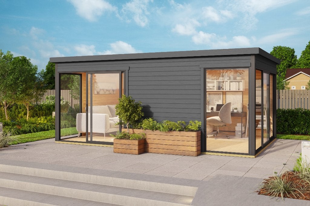 NIEUW Luxe blokhut Domeo 3 Set, Verzenden, Nieuw