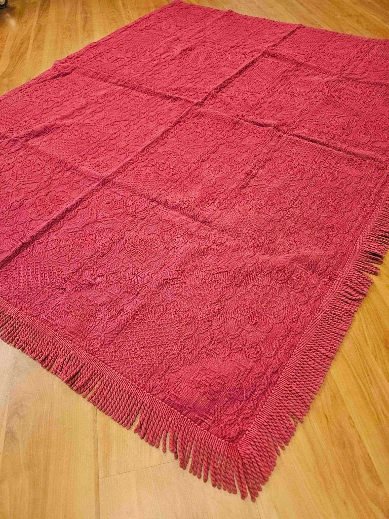 Magenta rode sprei 116/142, Gebruikt, Eenpersoons, Etten-Leur, DJT@dejuistetoon.eu