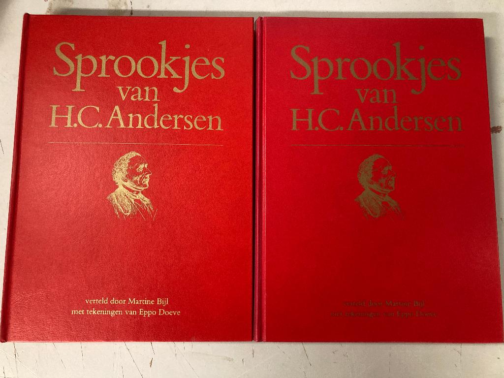 T.K. twee sprookjesboeken van H.C. Andersen, Boeken, Ophalen of Verzenden, Gelezen, Hans Christian Andersen