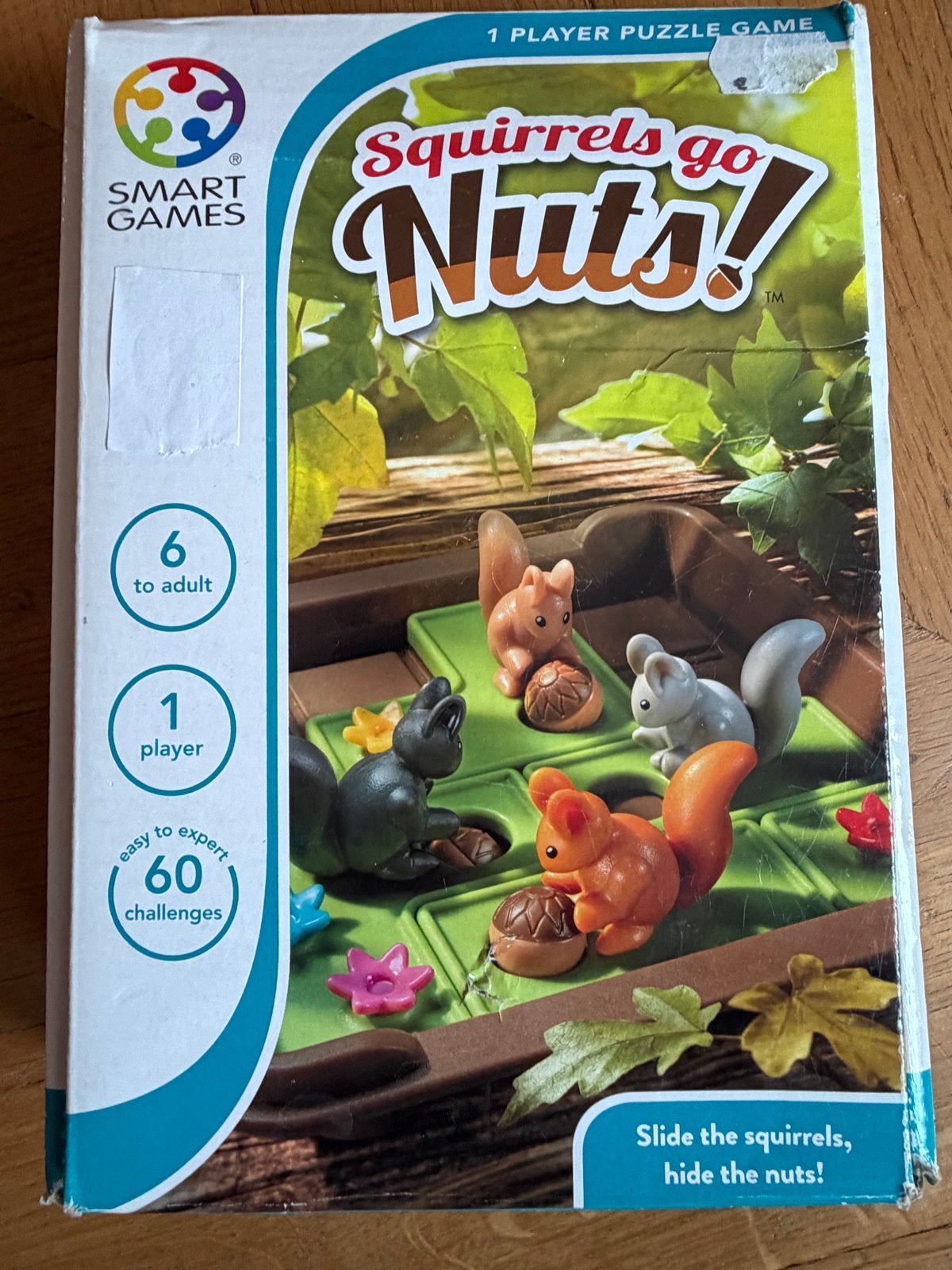 Smart Games Squirrels Go Nuts! Logica Puzzelspel, Een of twee spelers, Ophalen of Verzenden, Zo goed als nieuw
