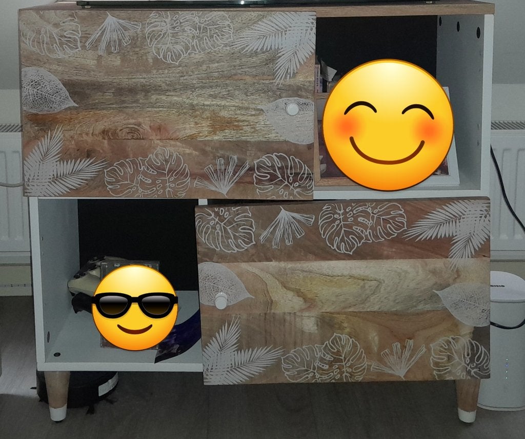Tv meubel and Salontafel, Ophalen, Gebruikt