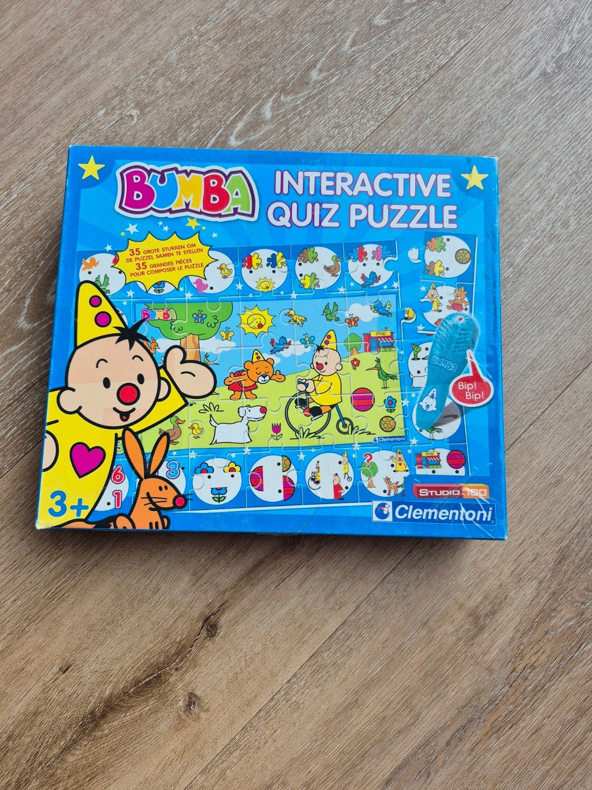 Bumba Interactieve Quiz Puzzel - Clementoni, Ophalen of Verzenden, 10 tot 50 stukjes, Gebruikt, 2 tot 4 jaar