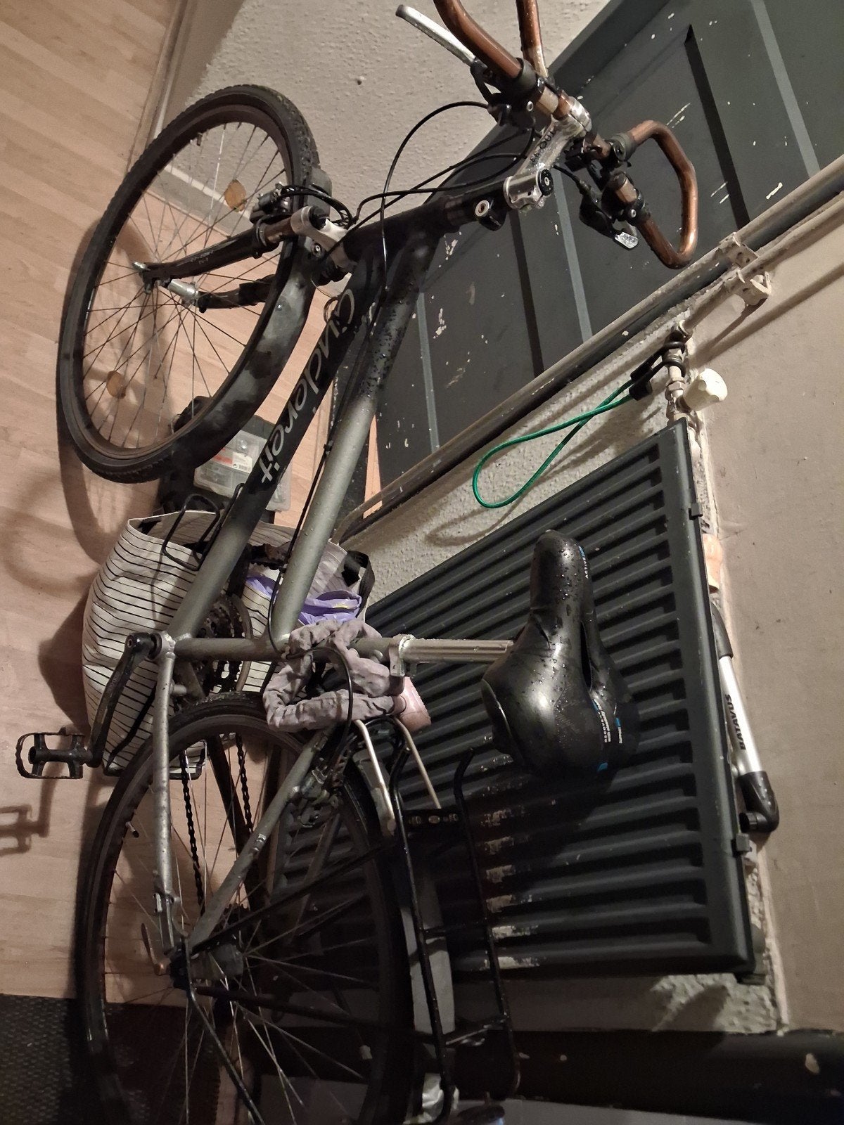 damesfiets grijs, Ophalen of Verzenden, Gebruikt, Overige merken, Versnellingen