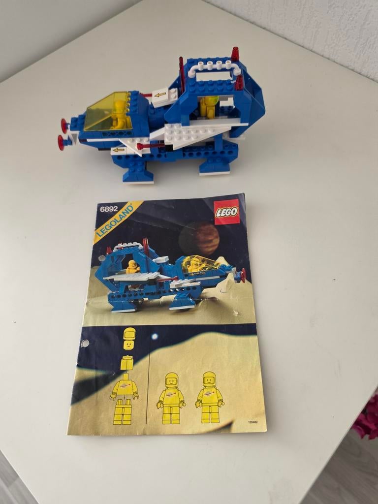 Lego vintage space voertuig 6892, Kinderen en Baby's, Ophalen of Verzenden, Gebruikt