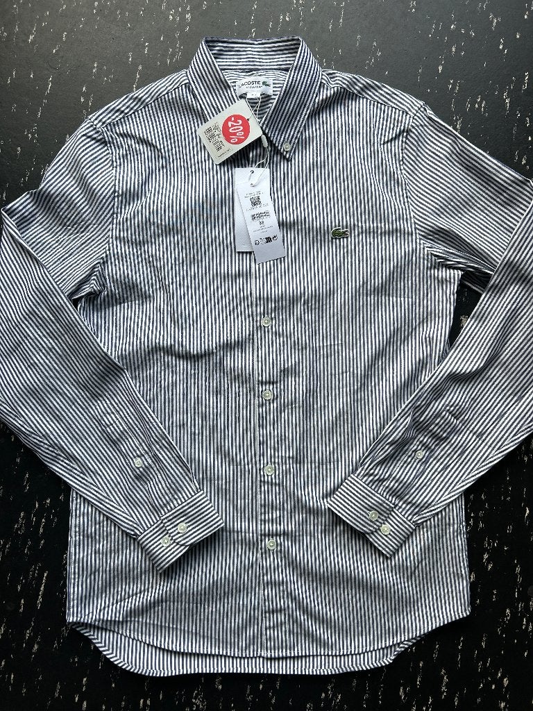 LACOSTE overhemd shirt nieuw met kaartjes maat 38 / S, Kleding | Heren, Overhemden, Ophalen of Verzenden, Zo goed als nieuw, Lacoste