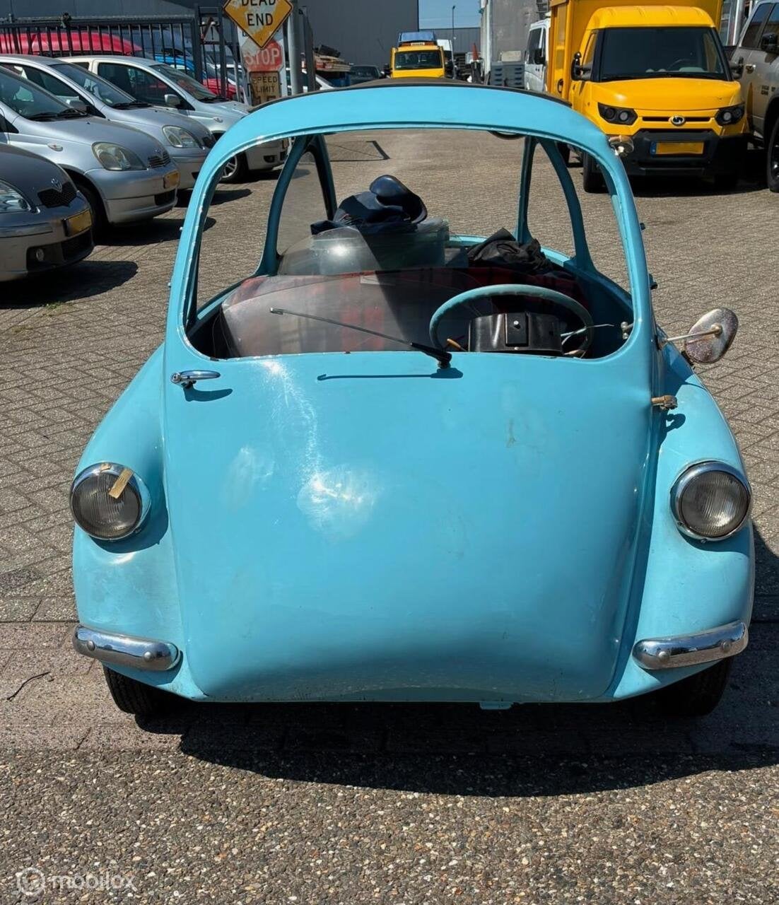 Heinkel Trojan Kabine 153 HOBBYPROJECT, Stof, Overige carrosserieën, Blauw, Bedrijf