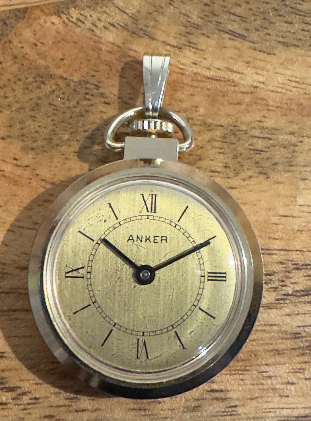 Zalhorloge, Sieraden, Tassen en Uiterlijk, Horloges | Antiek, Ophalen of Verzenden, Overige merken, Verguld