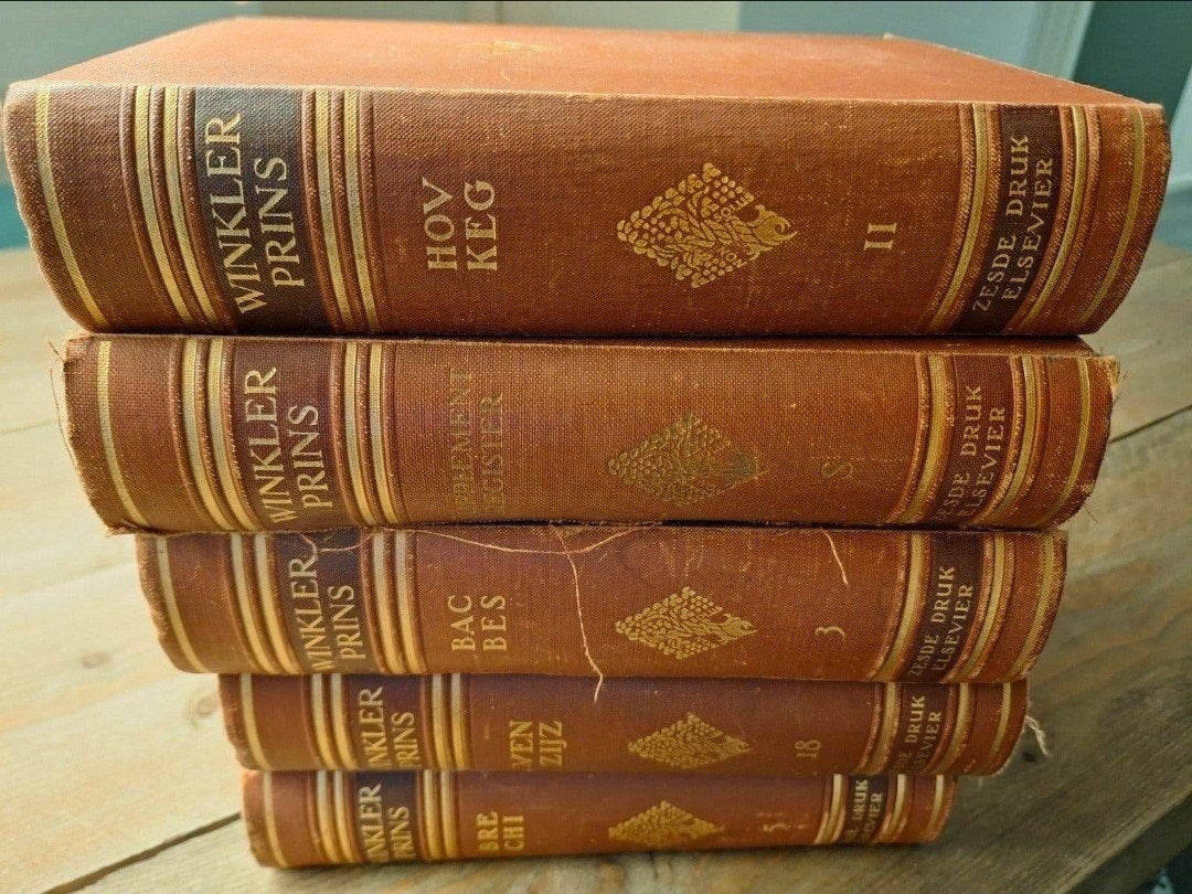 Winkler Prins Encyclopaedieën (6e druk, 1947-1955), Gelezen, Ophalen of Verzenden, Los deel, Algemeen