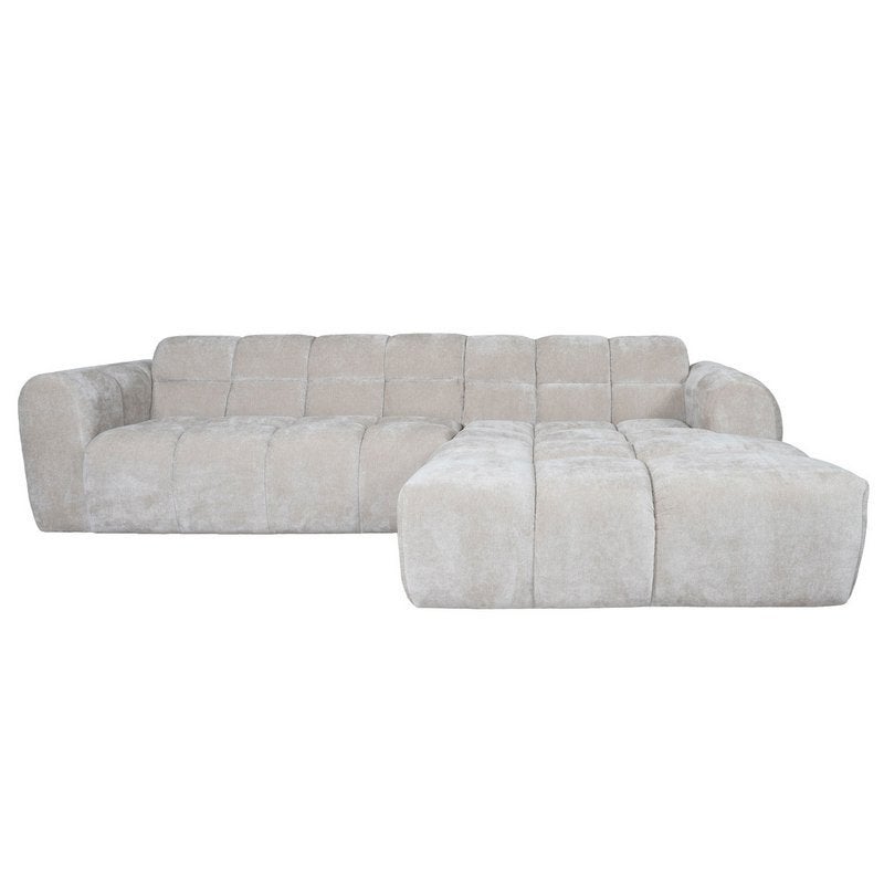 Hoekbank Emma La Vie 170 Beige – Rechts, 250 tot 300 cm, Verzenden, Hoekbank, Nieuw