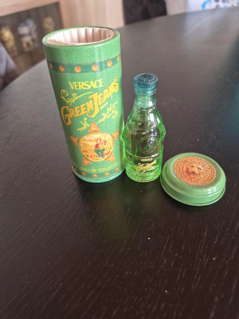 Versace Green Jeans Eau de Toilette - Miniatuur, Ophalen of Verzenden, Zo goed als nieuw