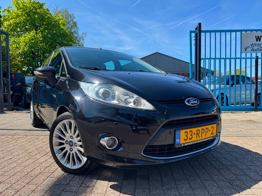 Ford Fiesta 1.6 Titanium Clima Elek Pakket Lmv Cruise, Voorwielaandrijving, Stof, Zwart, Automatische klimaatregeling
