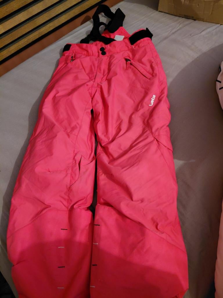 Roze skibroek voor kind, maat 6 jaar, Kleding | Dames, Wintersportkleding, Ophalen of Verzenden
