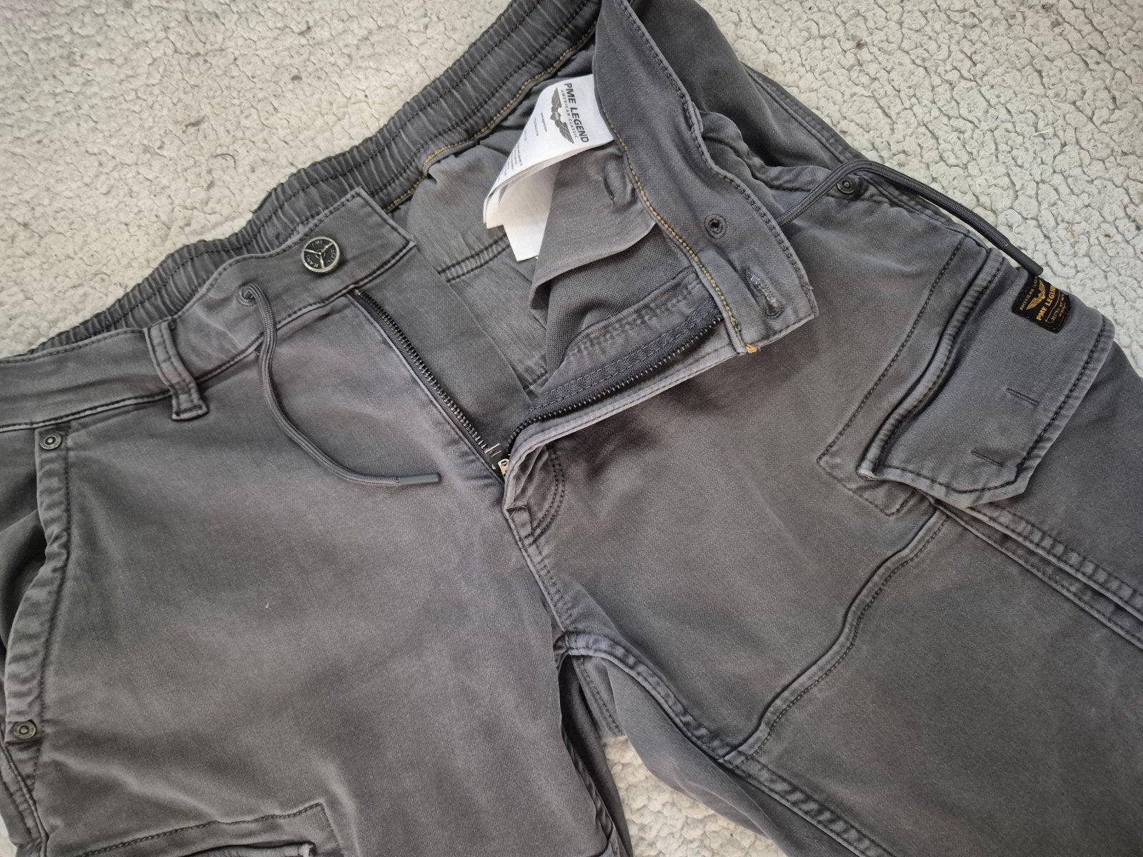 Pme Legend jeans Cargo broek Expedizor mt 36/30, W36 - W38 (confectie 52/54), Verzenden, ., Zo goed als nieuw