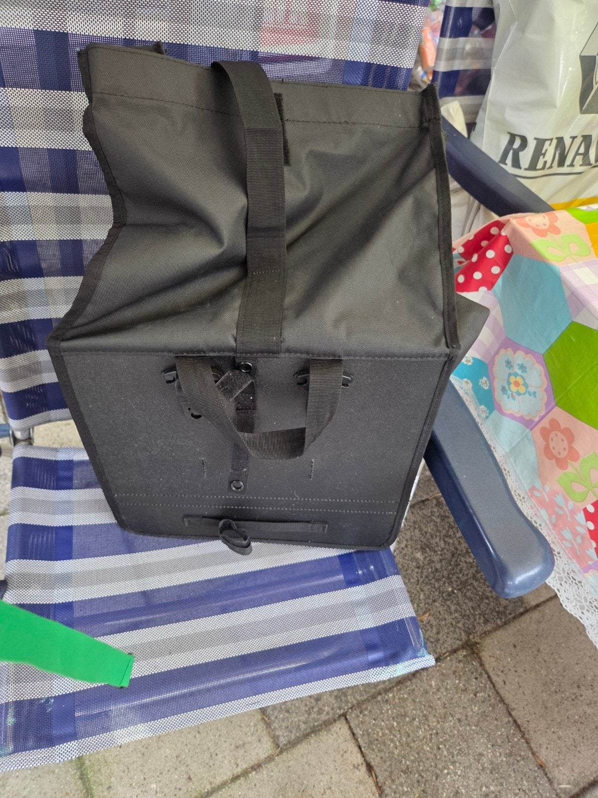 Nieuwe zwarte rug fietstas, Fietsen en Brommers, Ophalen of Verzenden, Nieuw