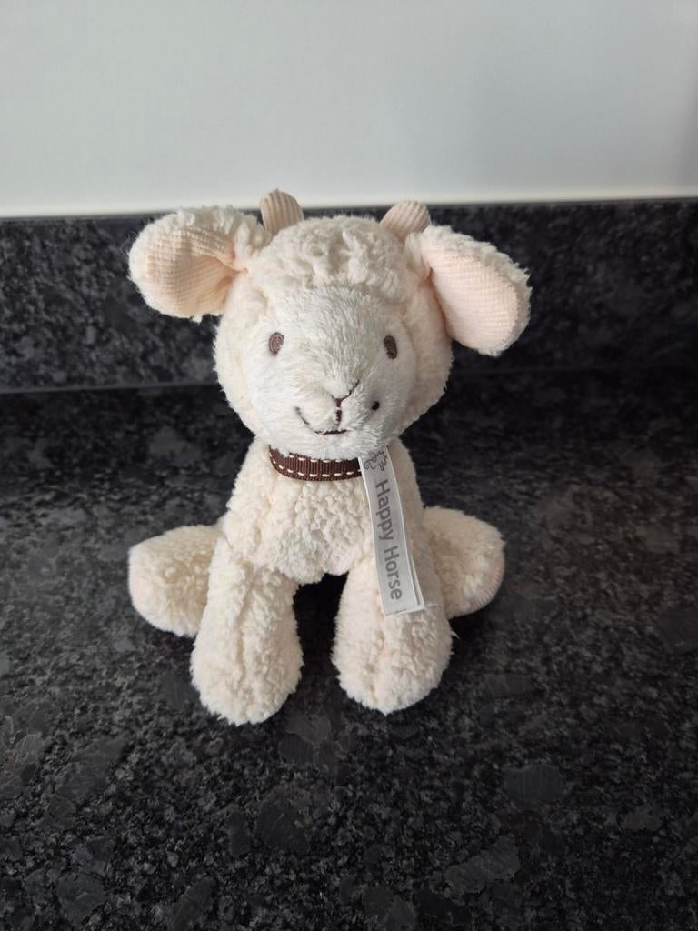 Happy Horse knuffel met belletje binnenin, Ophalen of Verzenden, Zo goed als nieuw, Overige typen