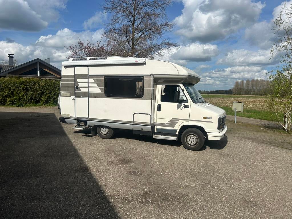 Hymer tramp camper haf intergraal, Caravans en Kamperen, Campers, Fiat, Particulier, Hymer, Half-integraal