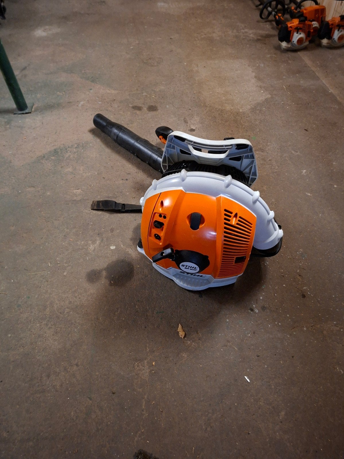 stihl br 600 bladblazer, Ophalen, Gebruikt, Benzine