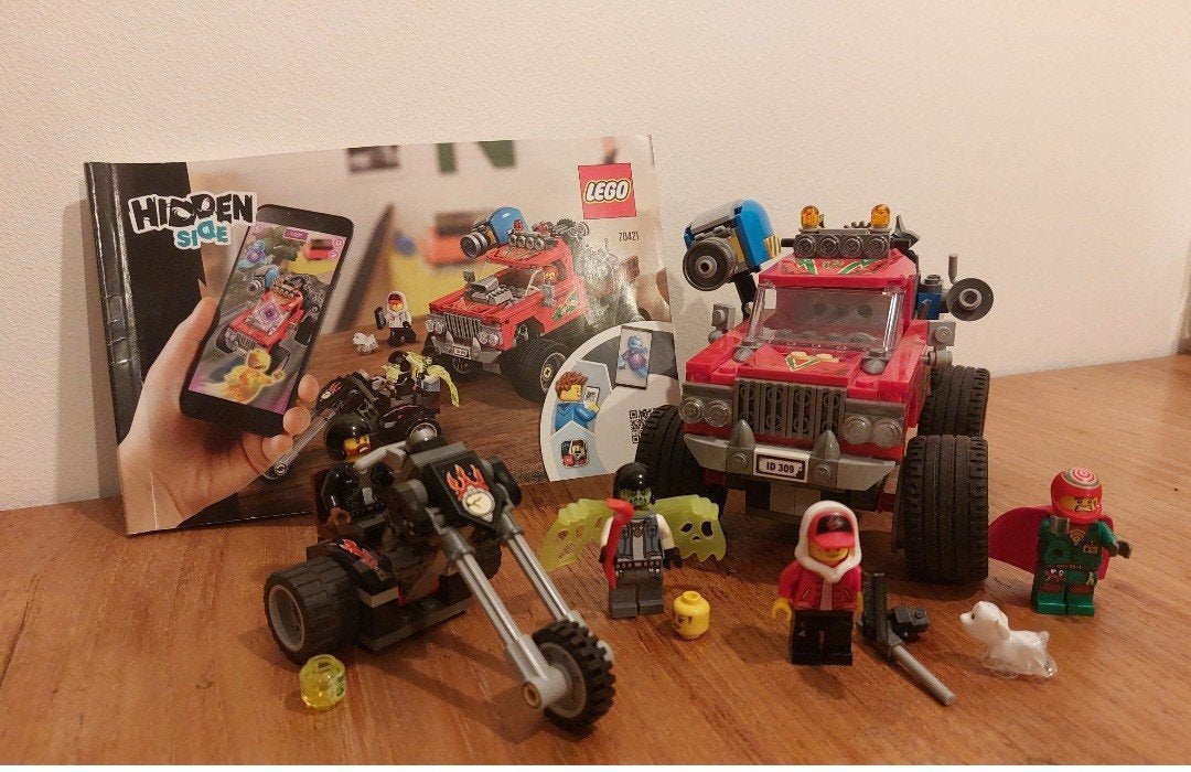 LEGO Hidden Side 70421 El Fuego's Stunt Truck, Ophalen of Verzenden, Zo goed als nieuw