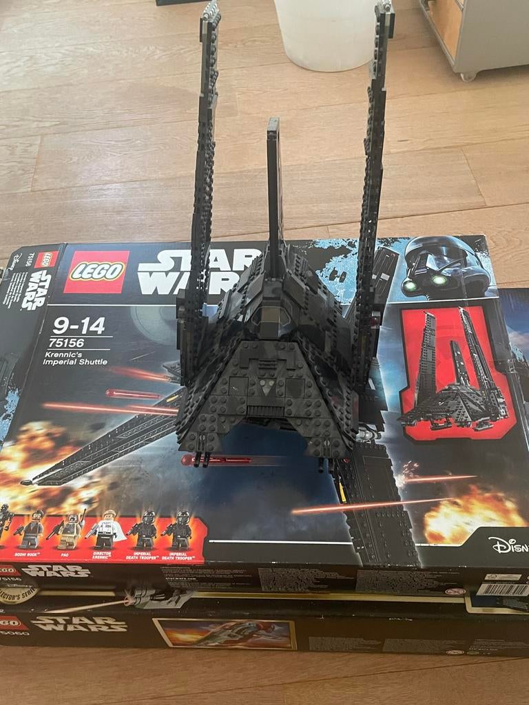 LEGO Star Wars 75156 Krennic's Imperial Shuttle (Gebouwd), Verzamelen, Star Wars, Ophalen of Verzenden, Zo goed als nieuw