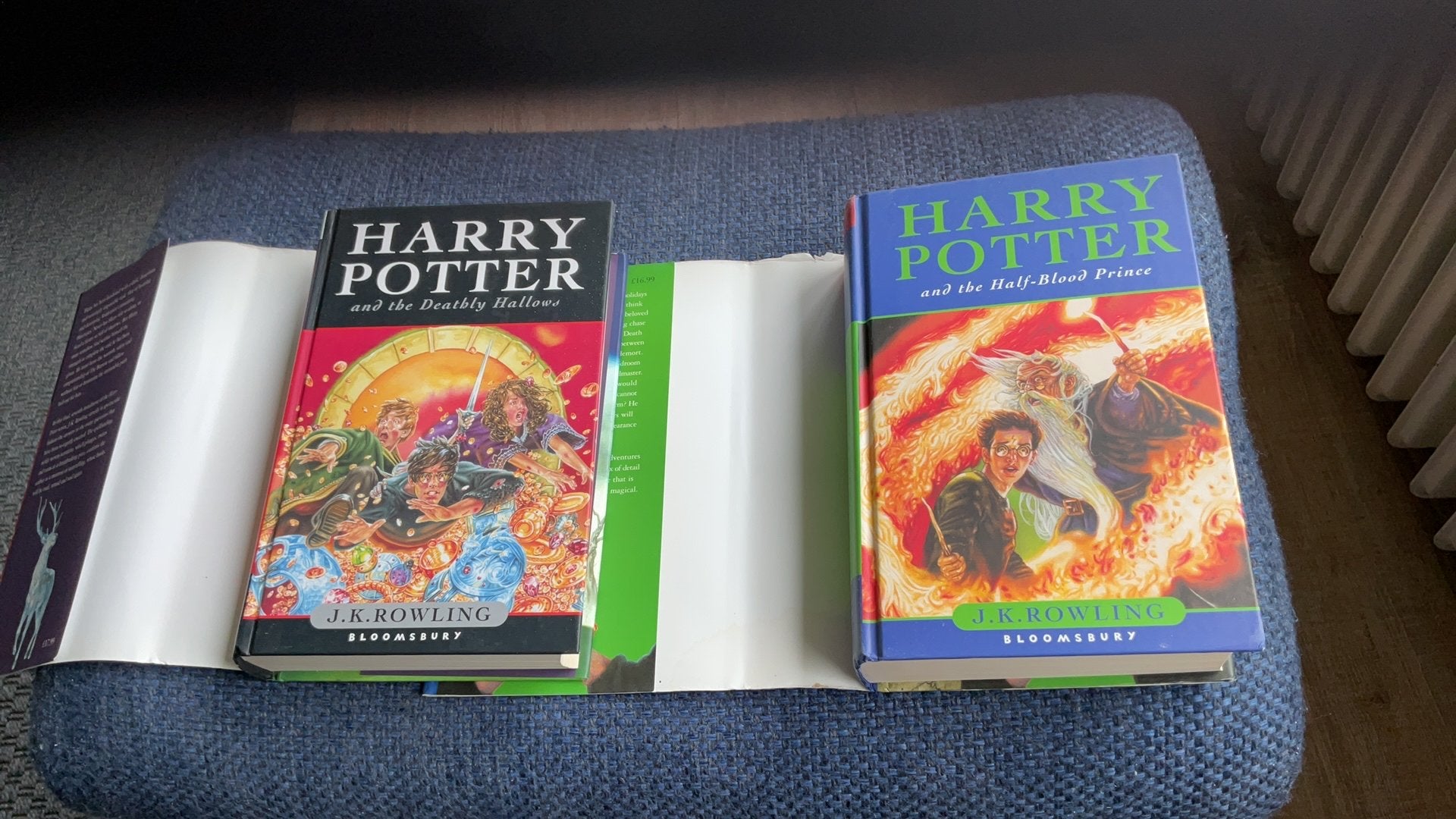 Harry Potter boeken: Half-Blood Prince & Deathly Hallows, Boeken, Ophalen of Verzenden, Gelezen