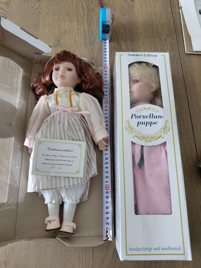 Porseleinen poppen - Sammel Edition - Nieuw in verpakking, Verzamelen, Ophalen of Verzenden, Nieuw, Pop