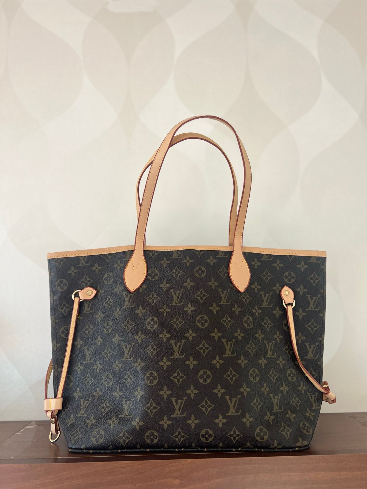Louis Neverfull MM Monogram, Ophalen of Verzenden, Nieuw, Bruin, Shopper