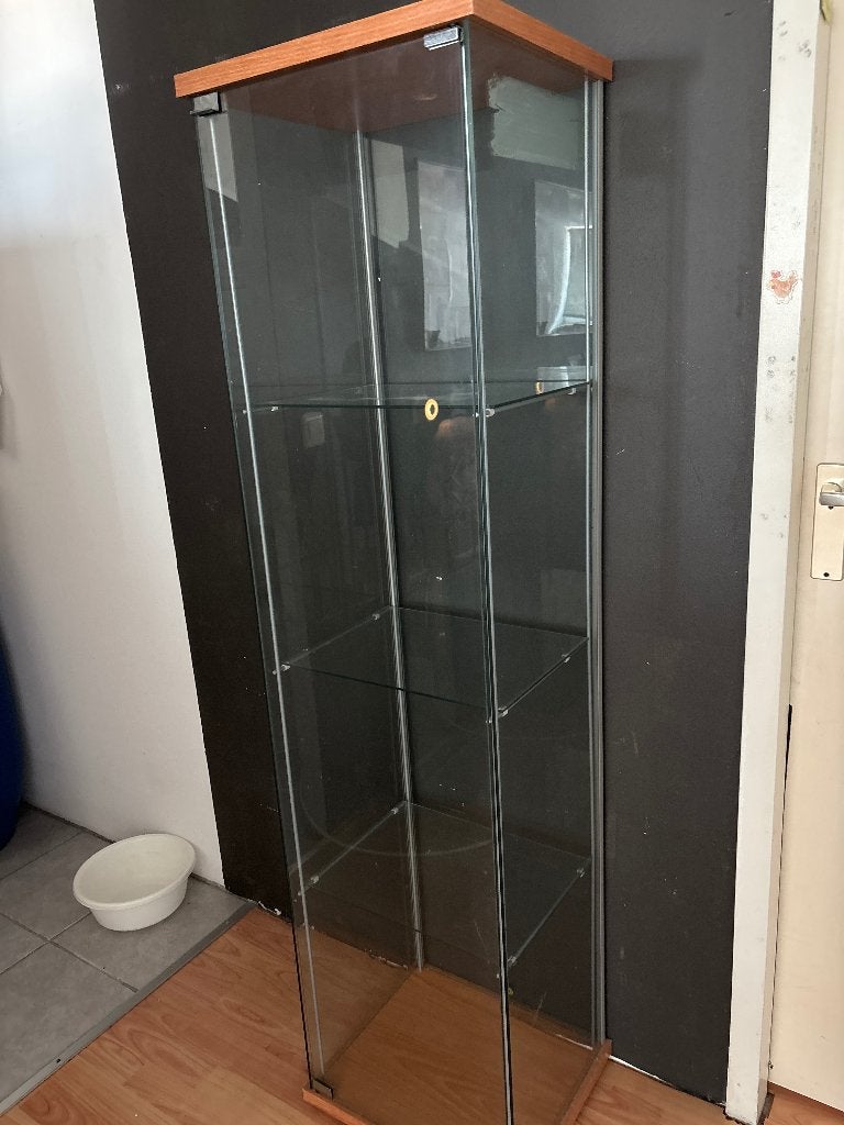 IKEA vitrinekast, Ophalen, Gebruikt, 50 tot 100 cm, 150 tot 200 cm