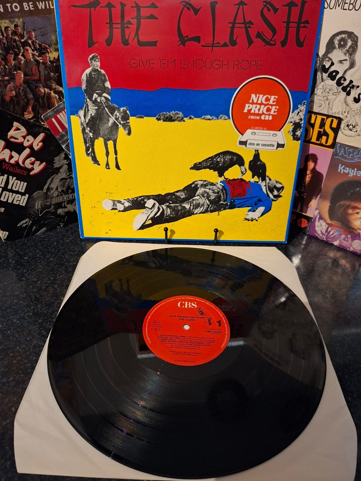 The Clash - Give 'Em Enough Rope LP (CBS, 1978), LP, Overige formaten, Ophalen of Verzenden, Punk Rock