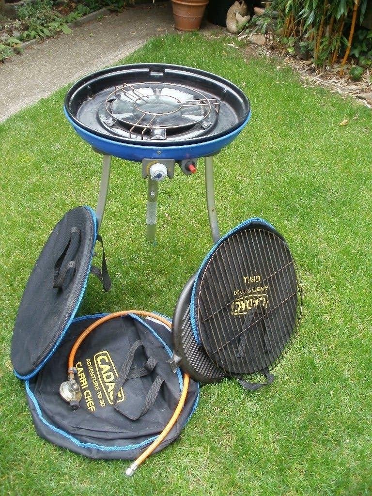 Carri Chef Cadac bbq en skottelbraai in nette staat, Tuin en Terras, Gasbarbecues, Ophalen